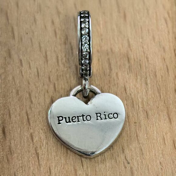 Pandora Puerto Rico Exclusive Charm, S925 Silver Bracelets - Picture 2 of 4